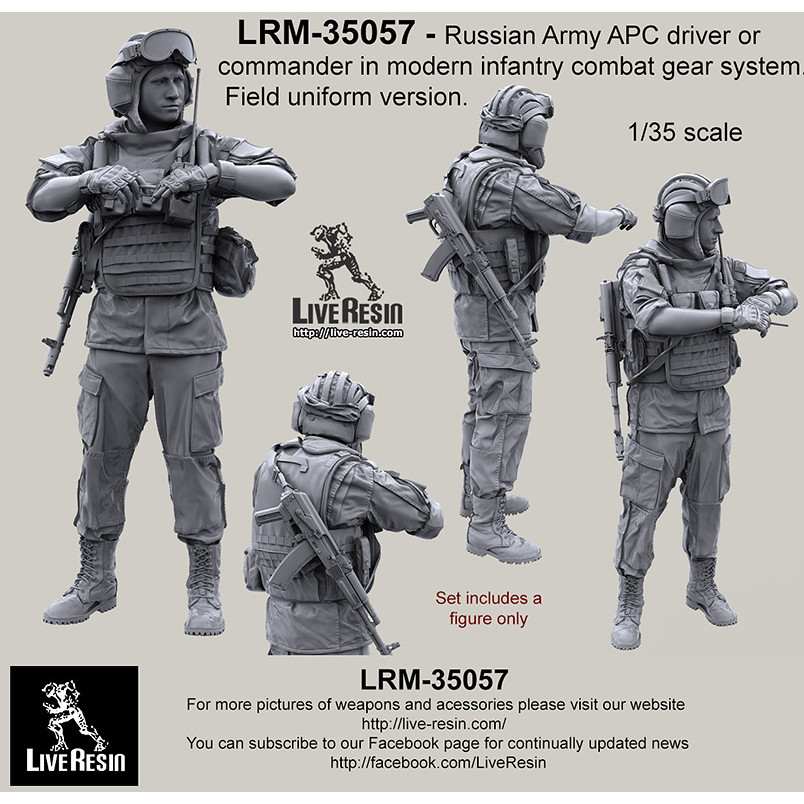 【新製品】LRM-35057 現用 ロシア陸軍APCドライバー コンバットギアシステムセット10 フィールドユニフォームバージョン