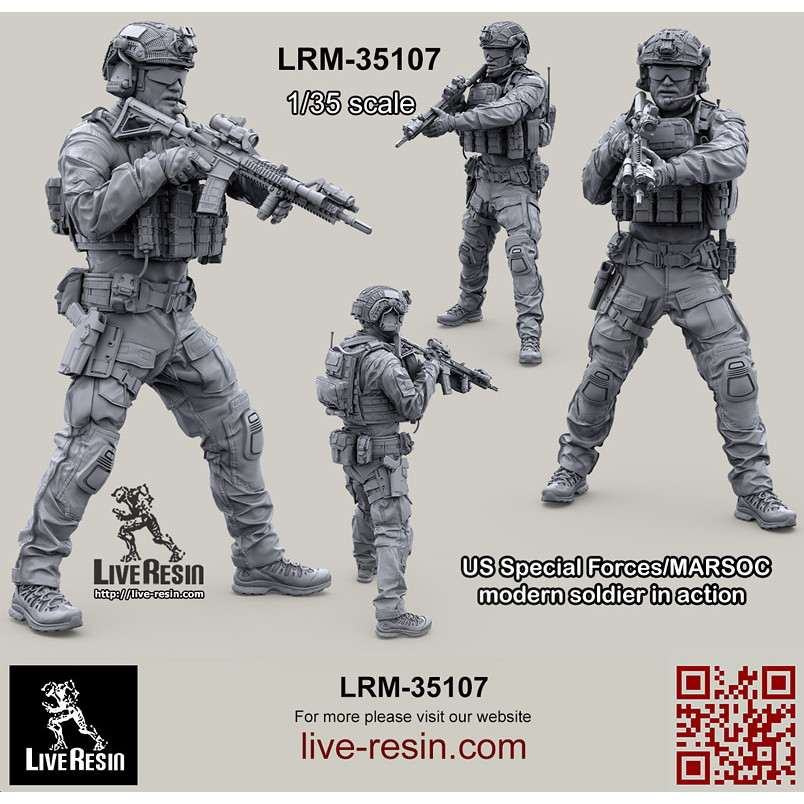 【新製品】LRM-35107 アメリカ海兵隊特殊作戦コマンド MARSOC インアクション 6