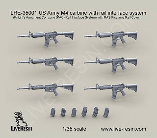 【新製品】[2013623500107] LRE-35001)アメリカ陸軍 M4 カービン RAS レールカバー付