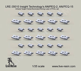 【新製品】[2013623501005] LRE-35010)アメリカ陸軍 AN/PEQ-2 AN/PEQ-15 セット