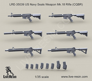 【新製品】[2013623503900] LRE-35039)アメリカ海軍 シールズ Mk.18 ライフル(CQBR)