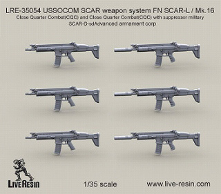 【新製品】[2013623505409] LRE-35054)FN SCAR-L Mk.16 CQC 10インチ