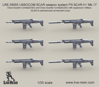 【新製品】[2013623505508] LRE-35055)FN SCAR-H Mk.17 CQC