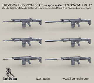 【新製品】[2013623505706] LRE-35057)FN SCAR-H Mk.17 スタンダード 14インチ