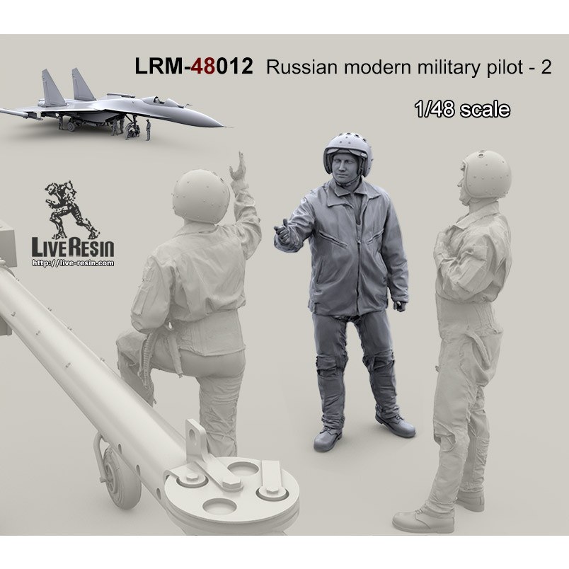 【新製品】LRM-48012 現用 ロシア軍パイロット 2