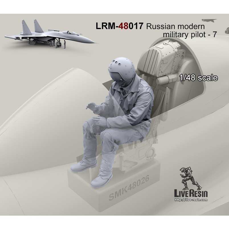 【新製品】LRM-48017 現用 ロシア軍パイロット 7