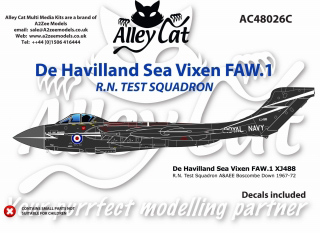 【新製品】[2013694802605] AC48026C)デ・ハビランド シーヴィクセン FAW.1 ROYAL NAVY TEST SQUADRON コンバージョン