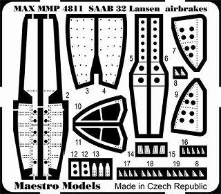 【新製品】[2013765001104] MMP4811)サーブ A32 ランセン エアブレーキ