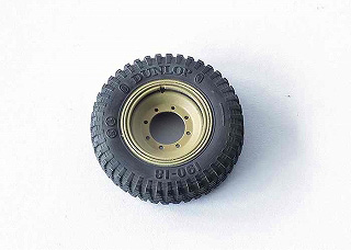 【新製品】[2013843401802] BK-018)Sd.Kfz.251/Sd.Kfz.11用スペアホイール(Dunlop)