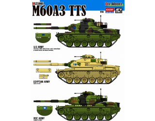 【新製品】[2013922900103] DA35001)M60A3 TTS パットン 最後期型