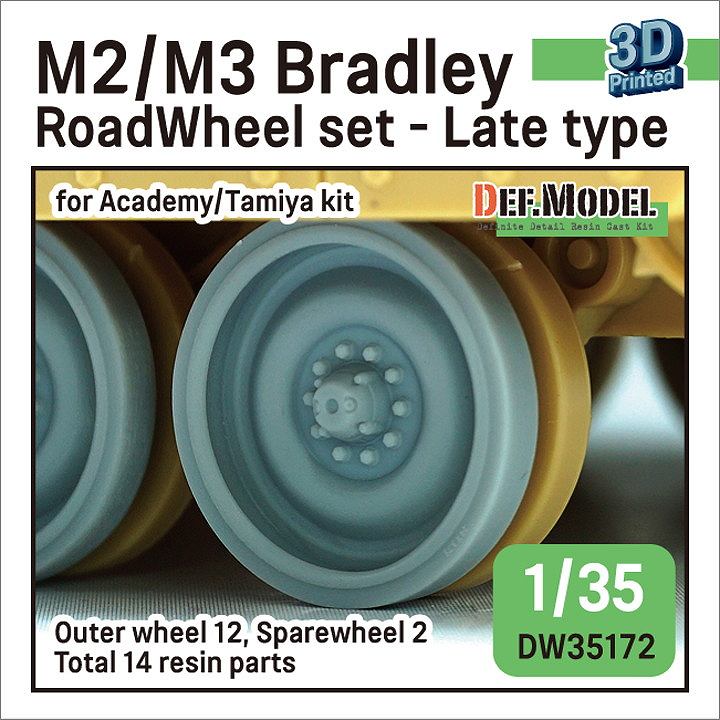 【新製品】DW35172 1/35 M2/M3 ブラッドレー 外側転輪セット 後期型