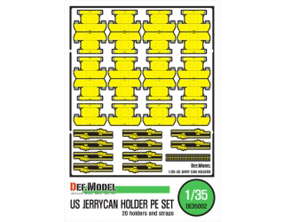 【新製品】[2013923800204] DE35002)現用アメリカ軍車両用 ジェリカンホルダー20個セット