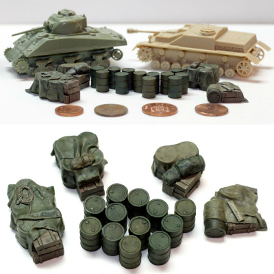 【再入荷】72DA1 連合軍 燃料缶 (16個)