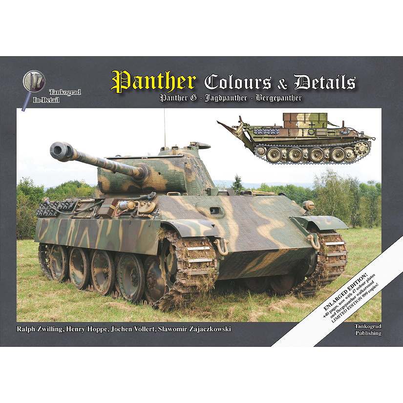 【新製品】PANTHER_C&D パンターG型/ヤークトパンター/ベルゲパンター カラー&ディテール写真集