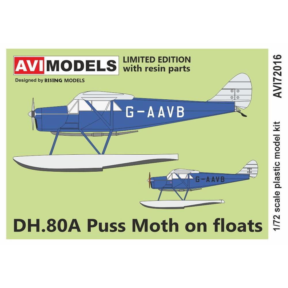 【新製品】AVI72017 1/72 デ・ハビランド D.H.80A プス・モス｢雪上機｣