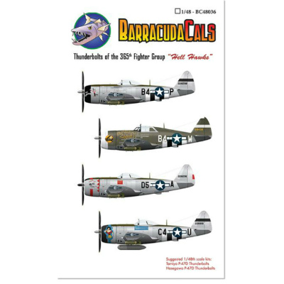 【新製品】[2014734803606] 48036)P-47D サンダーボルト 365th Hell Hawks