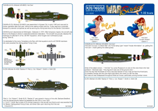 【新製品】[2014763204504] KW132045)B-25H/J ミッチェル ノーズアート