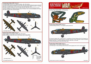 【新製品】[2014764804604] KW148046)Halifax BV Series 1 ZL-L DK186 427 Squadron, 'London's Revenge'