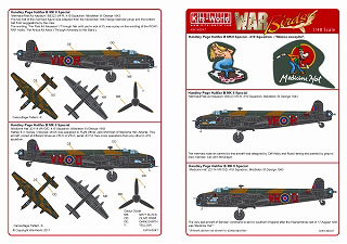 【新製品】[2014764804703] KW148047)Halifax B MKII VR-R BB323 419 Squadron, Mermaid 'Per Flak Ad Nausium'