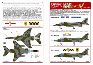 【新製品】[2014764805205] KW148052)Sepecat Jaguar 41 Squadron - 14 Squadron, 31 Squadron, 6 Squadron, 54 Squadron