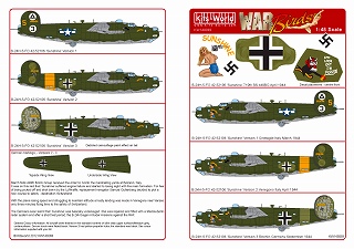 【新製品】[2014764806905] KW148069)B-24H リベレーター ノーズアート