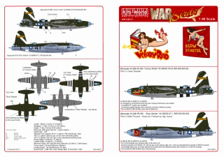 【新製品】[2014764807209] KW148072)B-26B マローダー ノーズアート