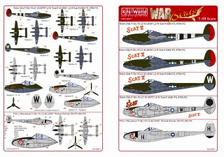 【新製品】[2014764807704] KW148077)P-38J ノーズアート