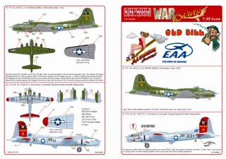 【新製品】[2014764809401] KW148094)B-17F/G ノーズアート