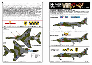 【新製品】[2014767204302] KW172043)Sepecat Jaguar 41 Squadron - 14 Squadron, 31 Squadron, 6 Squadron, 54 Squadron