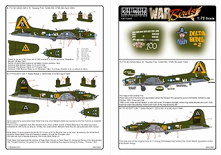 【新製品】[2014767205705] KW172057)ボーイング B-17F/G ノーズアート