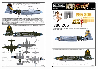 【新製品】[2014767206207] KW172062)B-26B マローダー ノーズアート