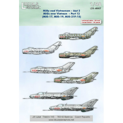 【新製品】[2014814800709] LDS48007)MiG-17/MiG-19/MiG-21F-13 ベトナム戦争