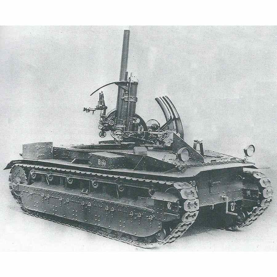 【新製品】GI 056 WWII イギリス ヴィッカース 中戦車 マークII バーチ・ガン
