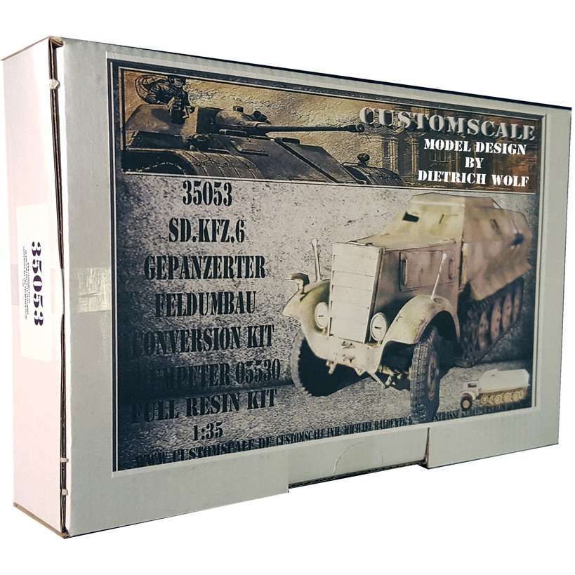 【新製品】35053 1/35 ドイツ Sd.Kfz.6 5tハーフトラック 装甲兵員輸送車コンバージョンセット