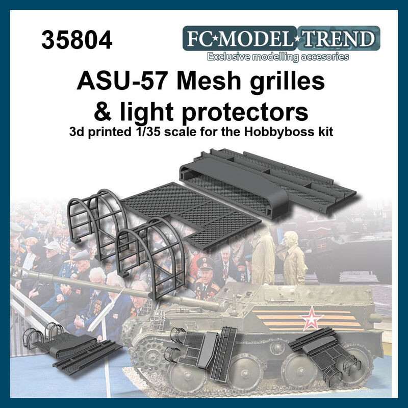 【新製品】35804 ASU-57用メッシュグリル&ライトガード