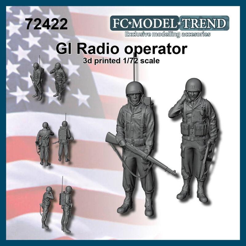 【新製品】72422 WWII アメリカ兵 無線手