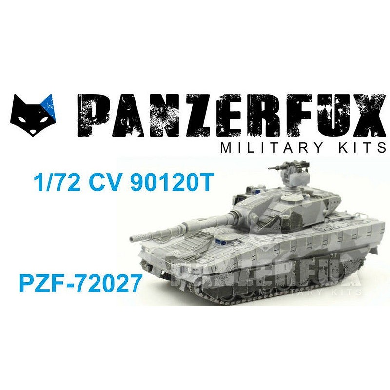 【新製品】PZF-72027 1/72 スウェーデン CV-90120-T 120mm砲搭載軽戦車