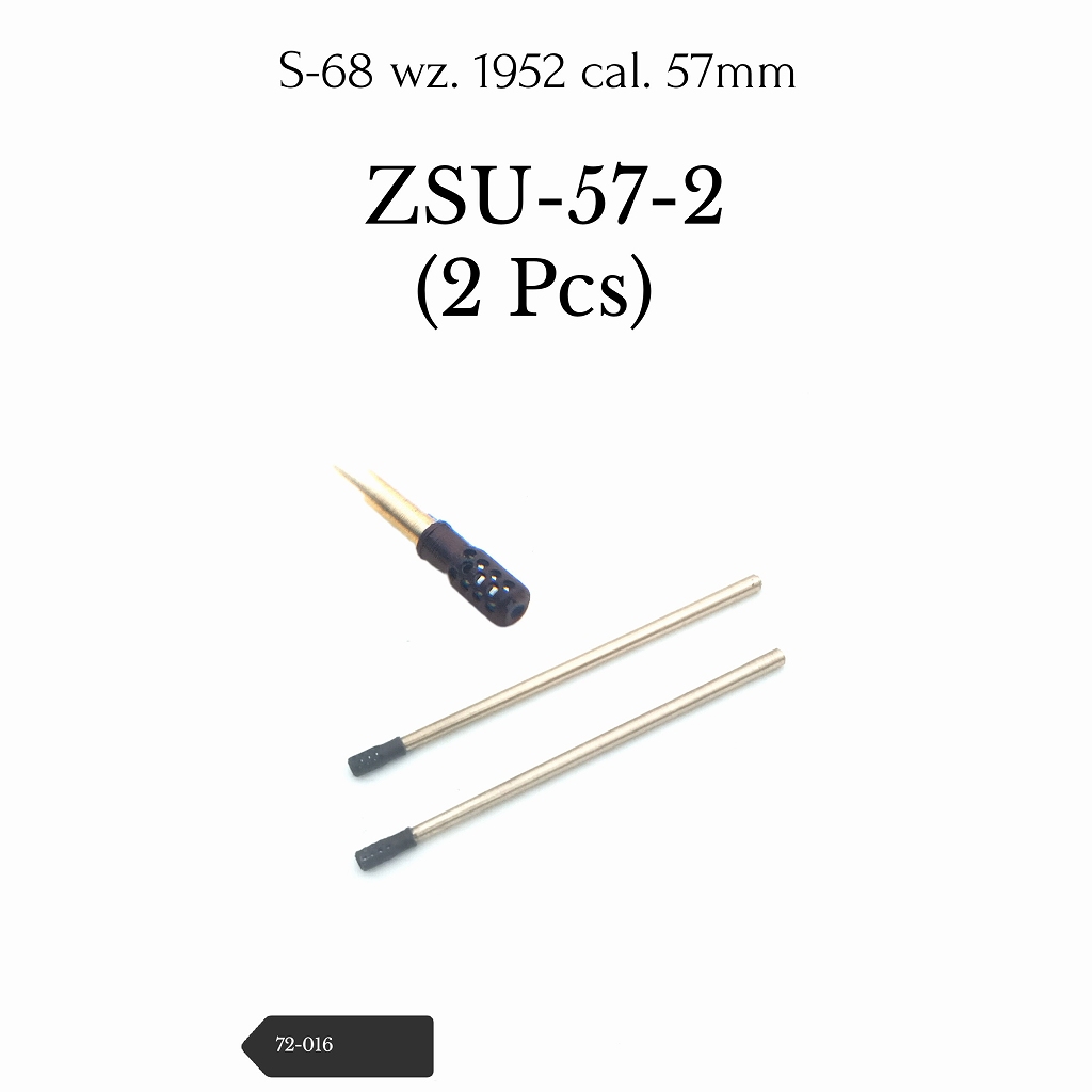 【新製品】72-016 ZSU-57-2 57mm S-68 Model 1952砲身(2pc)