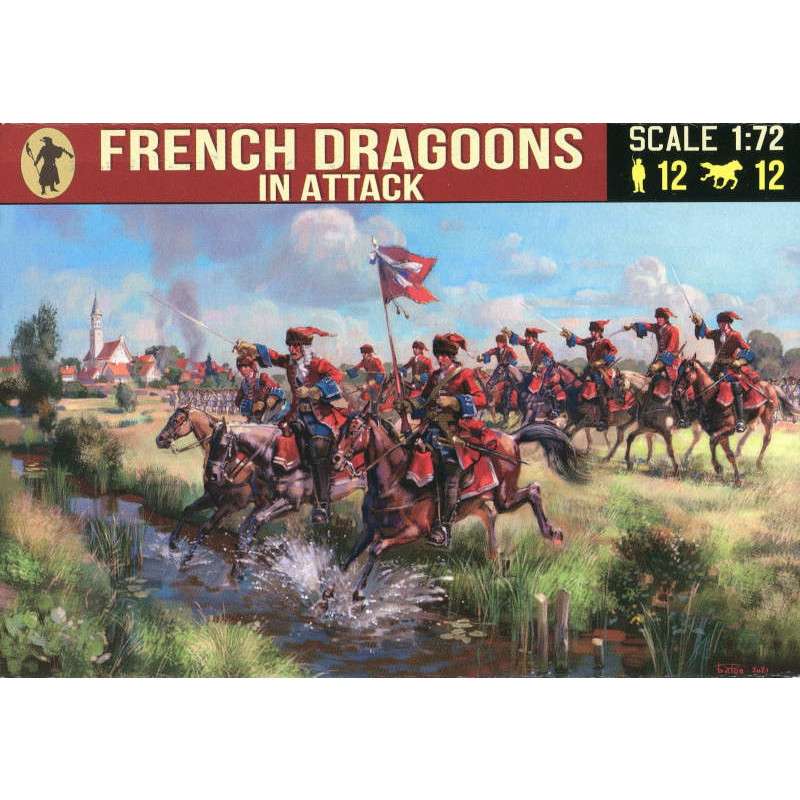 【新製品】253 スペイン継承戦争 フランス竜騎兵 攻撃