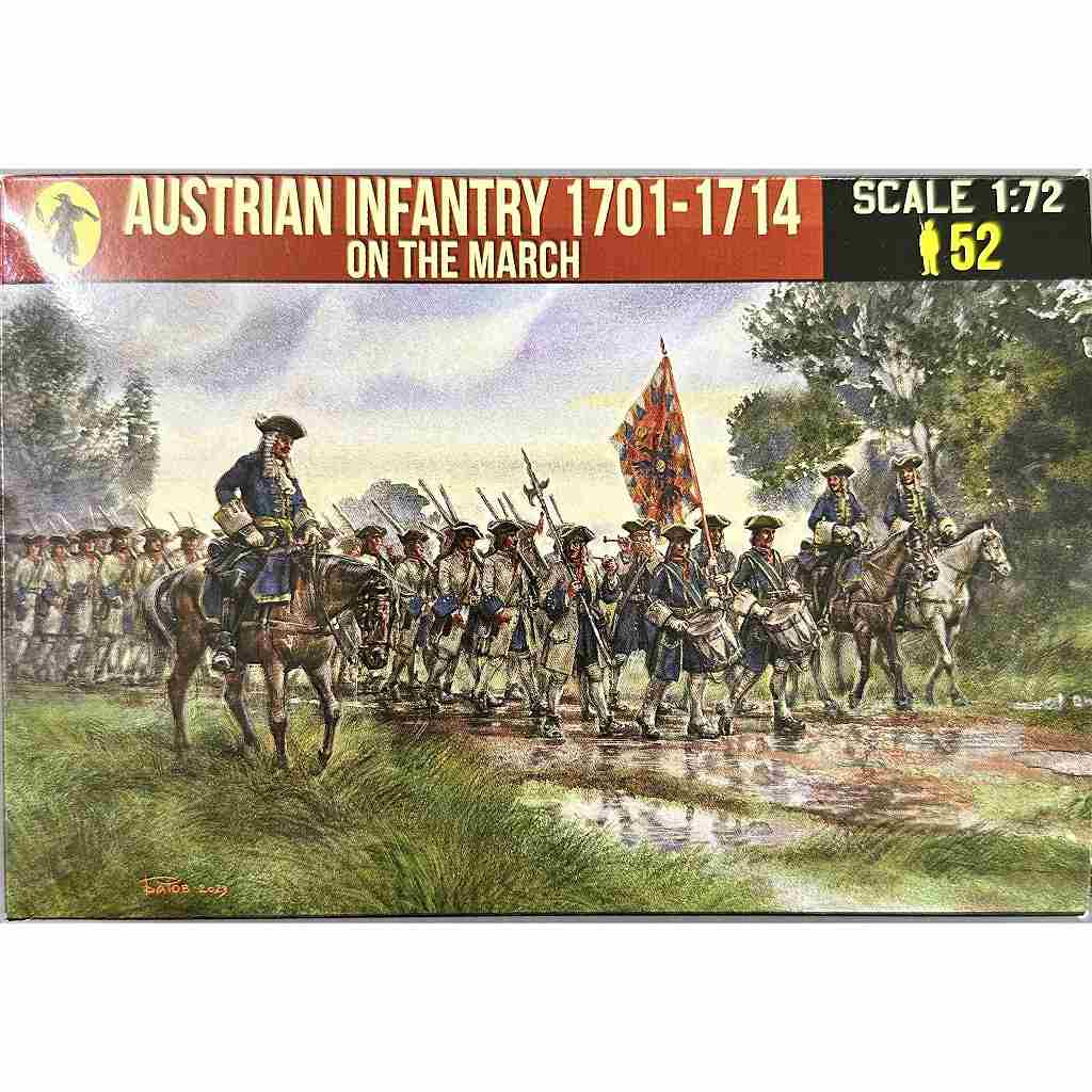 【新製品】260 スペイン継承戦争 オーストリア歩兵 行軍 1701-1714年