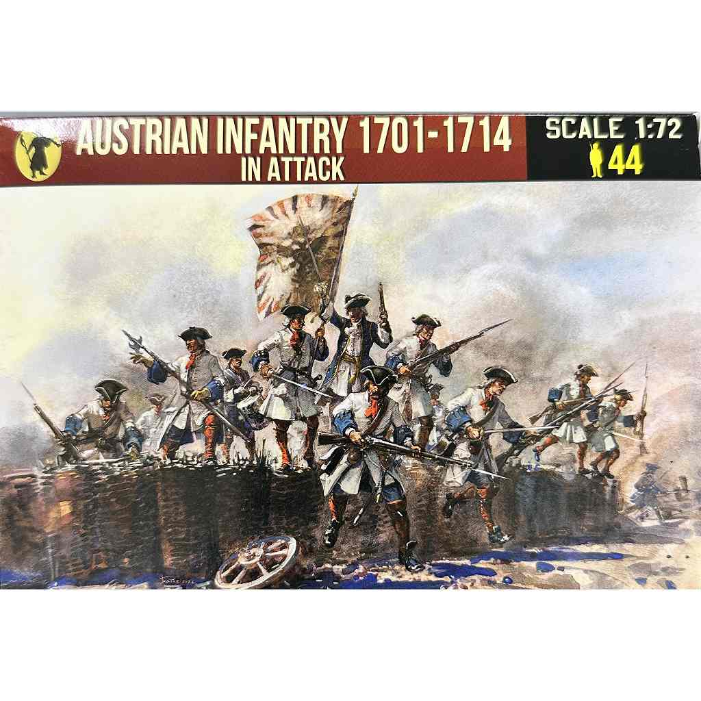 【新製品】261 スペイン継承戦争 オーストリア歩兵 攻撃 1701-1714年