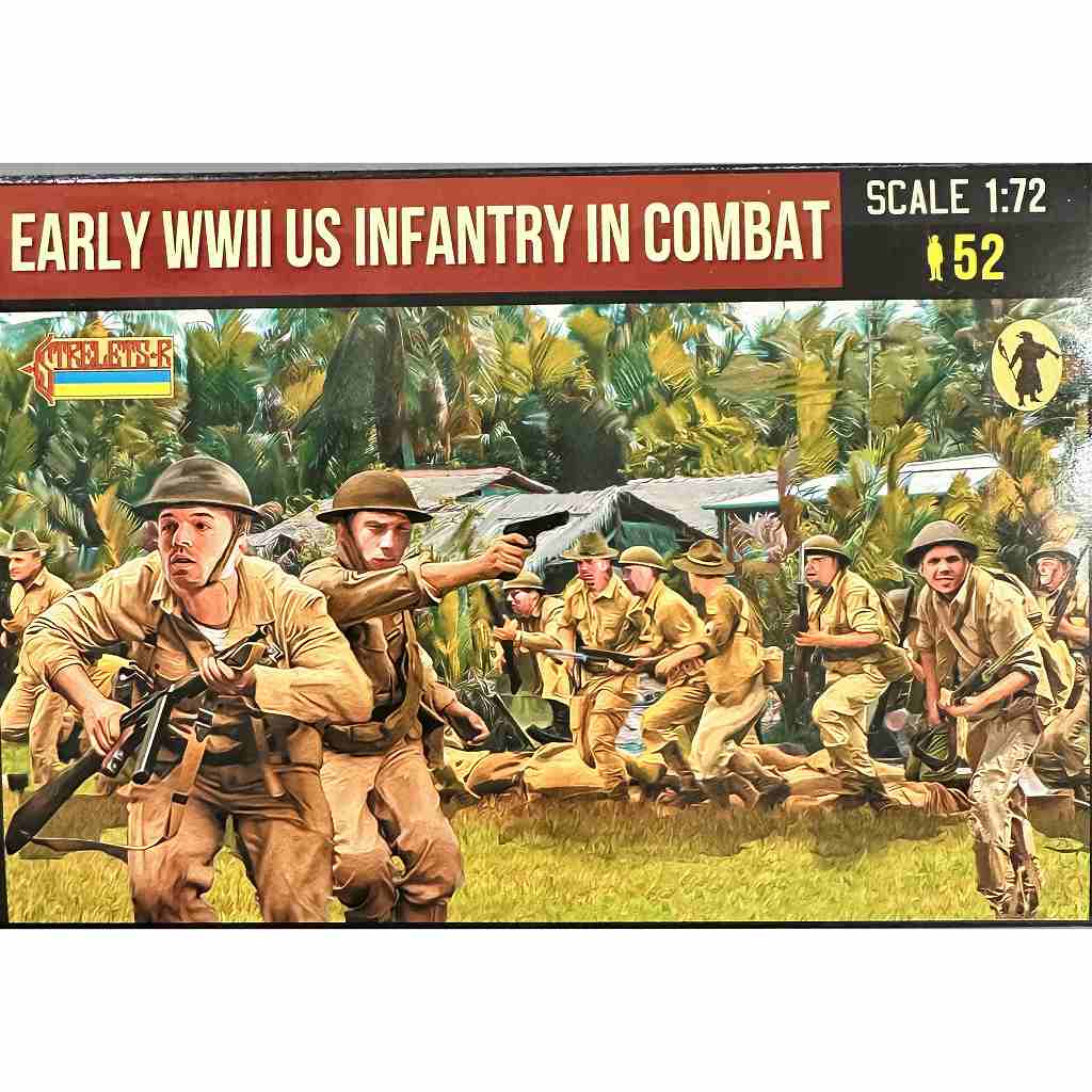 【新製品】MINI M159 WWII初期 アメリカ歩兵 戦闘中