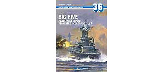 【新製品】[2070132000368] ENCYKLOPEDIA OKRETOW 36)BIG FIVE Vol.1 テネシー/コロラド