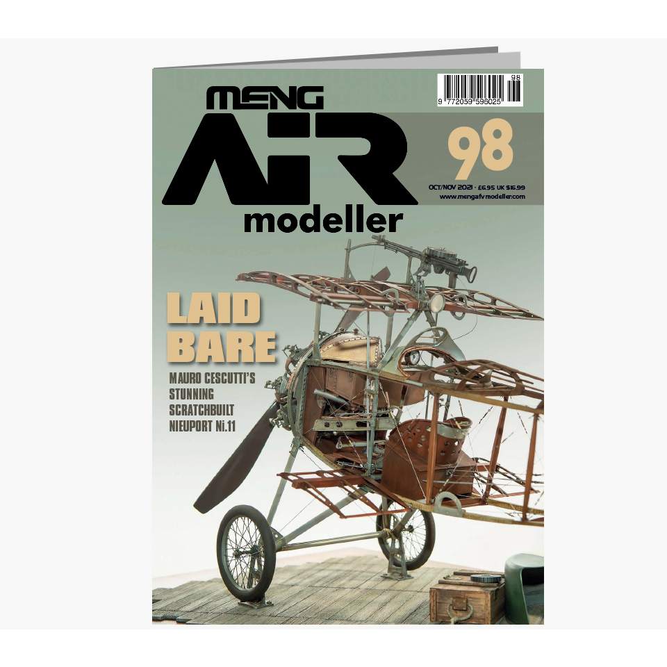 【新製品】AIR modeller 98 LAID BARE