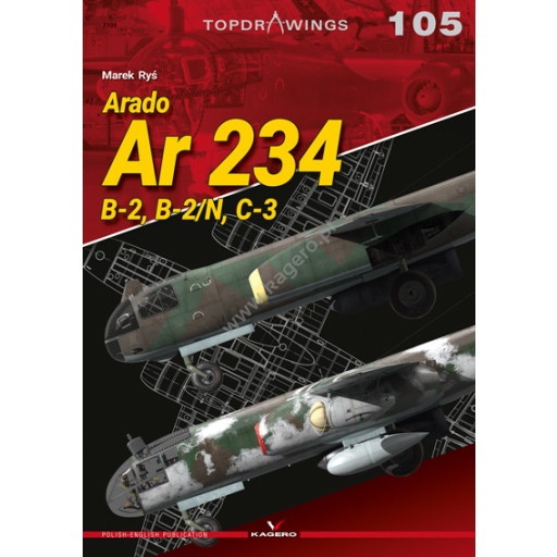 【新製品】TOPDRAWINGS 7105 アラド Ar.234 B-2、B-2/N、C-3