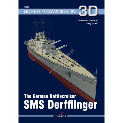 【新製品】SUPER DRAWINGS IN 3D 16079)独海軍 巡洋戦艦 デアフリンガー