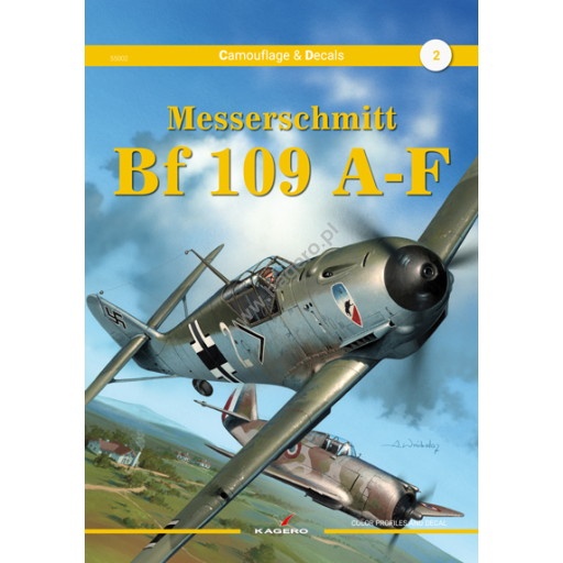 【新製品】Camouflage & Decals 55002 メッサーシュミット Bf109A-F