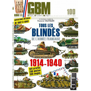 【新製品】[2071120010000] GBM No.100)フランスの戦車・装甲車 1914-1940