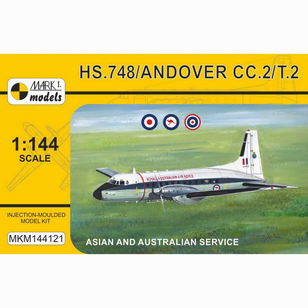 【新製品】MKM144121 アブロ HS.748 アンドーヴァー CC.2 戦術輸送機 ｢イギリス・タイ・オーストラリア｣