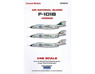 【新製品】[2700524801005] Caracal Models 48010)F-101B ブードゥー アメリカ州空軍 パート1